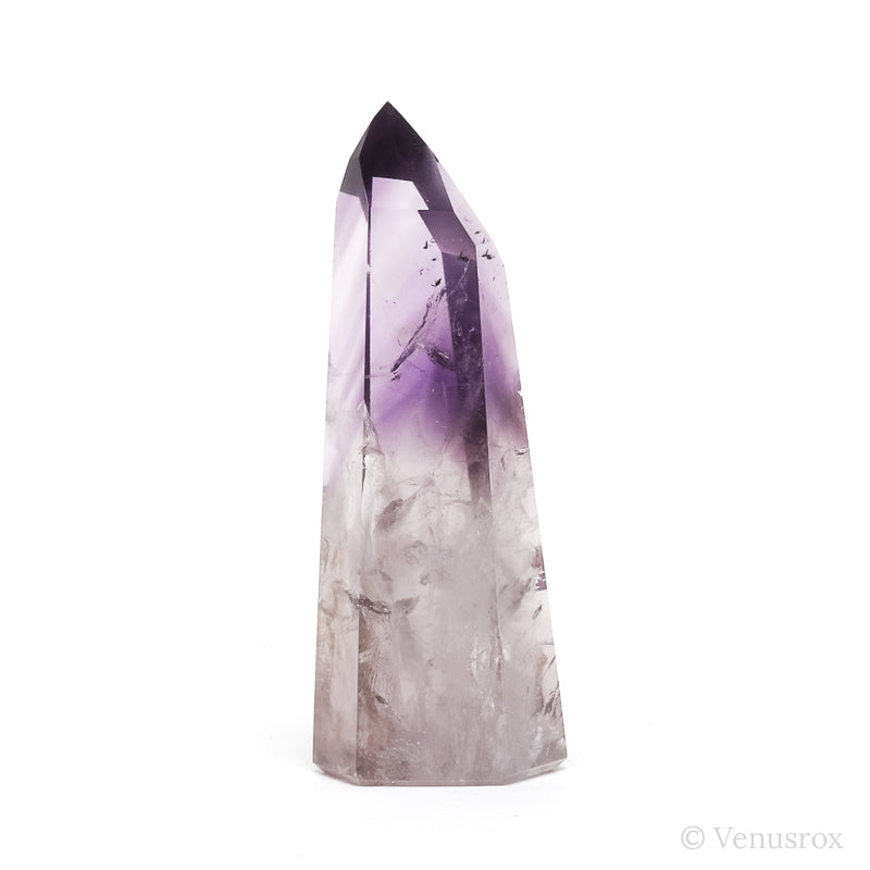 Amethyst Phantom Polished Point from the Quixaba Mine, Bahia, Brazil | Venusrox