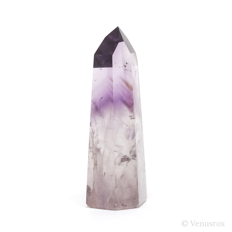 Amethyst Phantom Polished Point from the Quixaba Mine, Bahia, Brazil | Venusrox