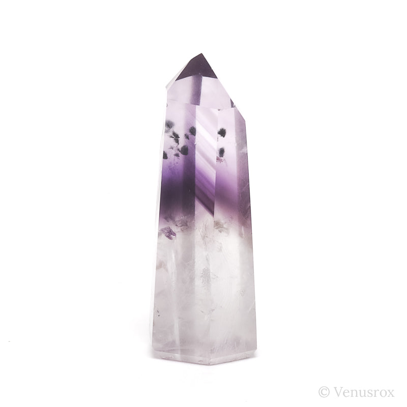 Amethyst Phantom Polished Point from the Quixaba Mine, Bahia, Brazil | Venusrox
