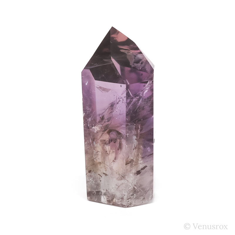 Amethyst Phantom Polished Point from the Quixaba Mine, Bahia, Brazil | Venusrox