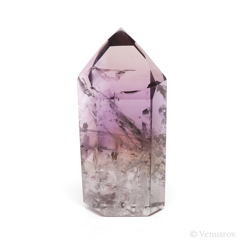Amethyst Phantom Polished Point from the Quixaba Mine, Bahia, Brazil | Venusrox