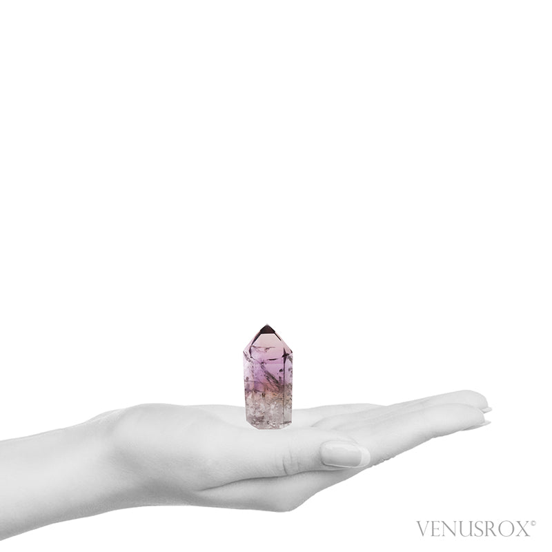 Amethyst Phantom Polished Point from the Quixaba Mine, Bahia, Brazil | Venusrox