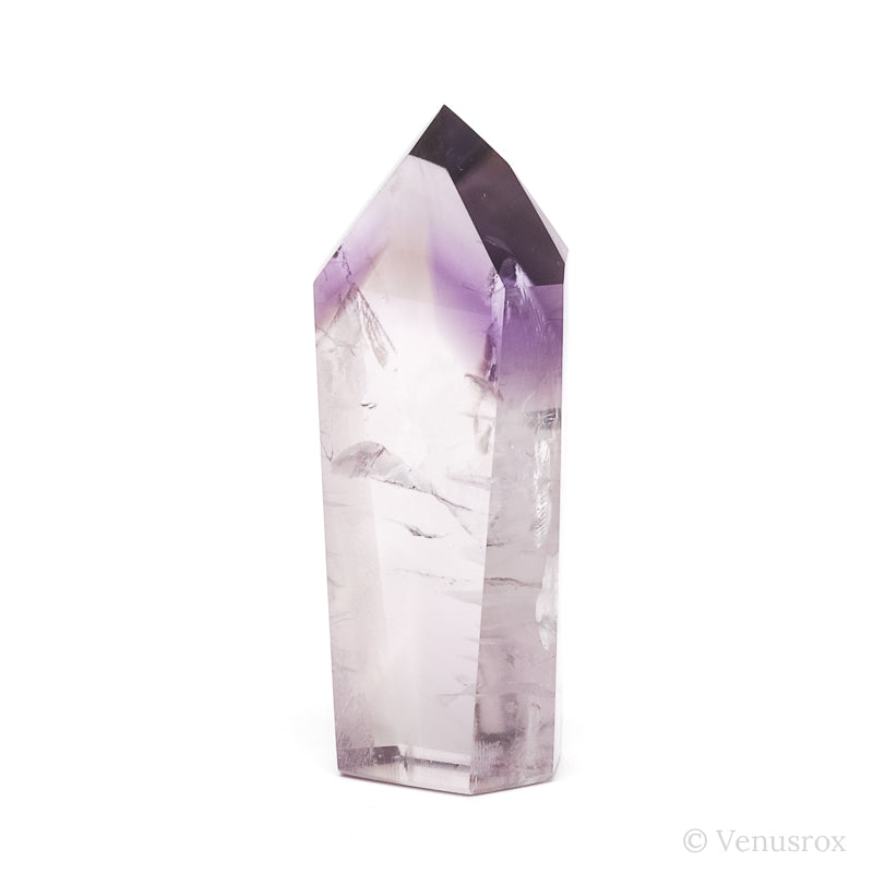 Amethyst Phantom Polished Point from the Quixaba Mine, Bahia, Brazil| Venusrox