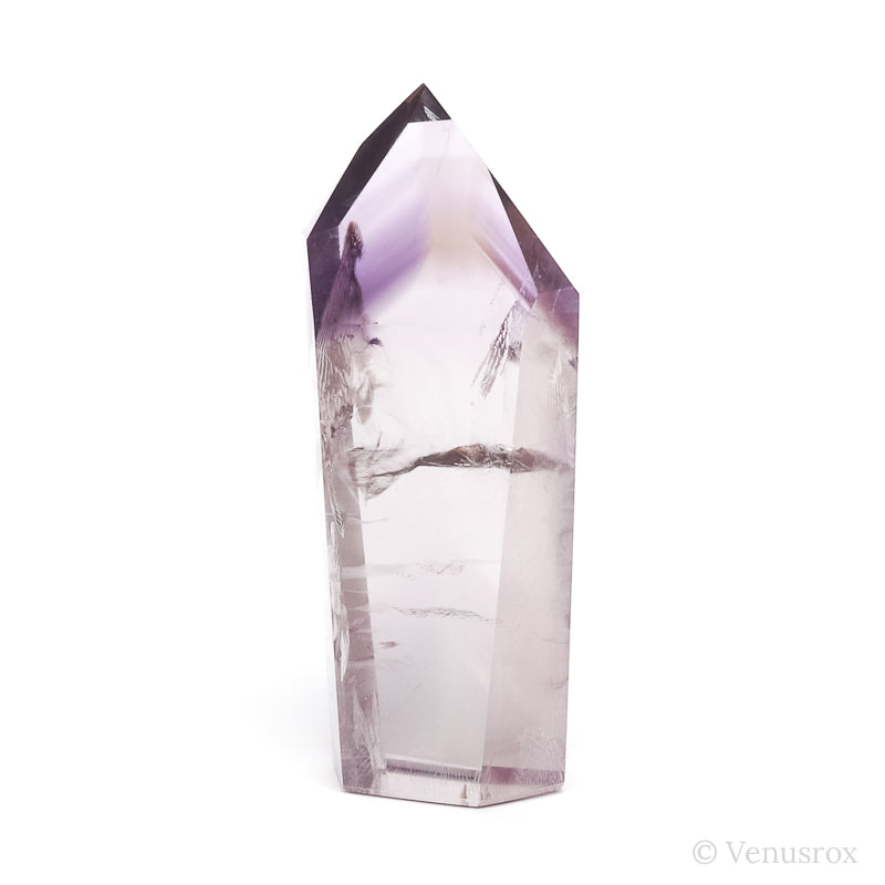 Amethyst Phantom Polished Point from the Quixaba Mine, Bahia, Brazil| Venusrox
