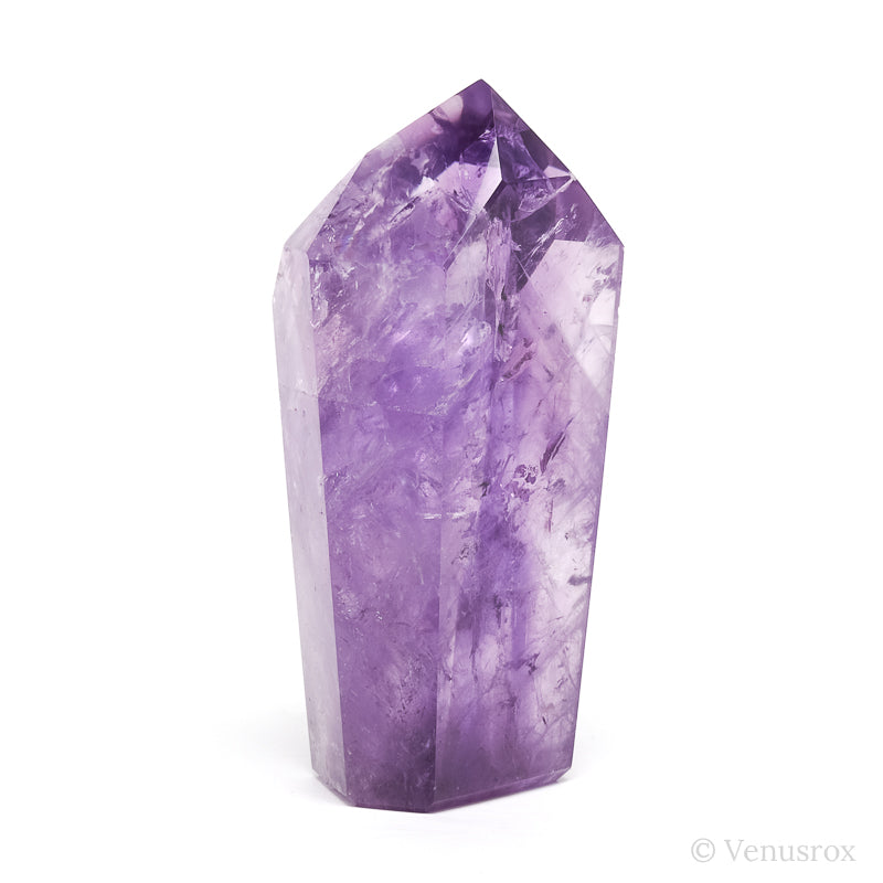 Amethyst Phantom Polished Point from Brazil | Venusrox