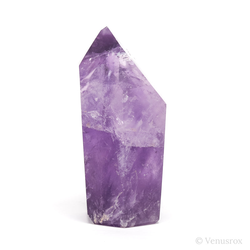Amethyst Phantom Polished Point from Brazil | Venusrox