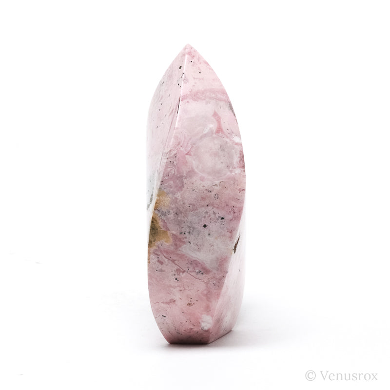 Rhodonite with Quartz Polished Flame from Peru | Venusrox