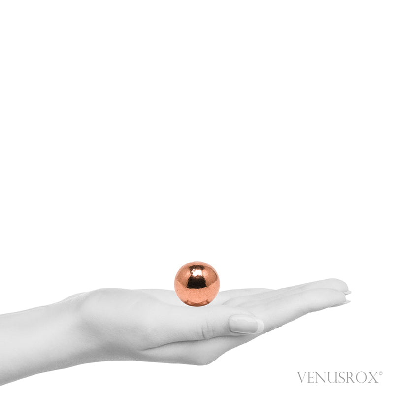 Copper Polished Sphere from the USA | Venusrox