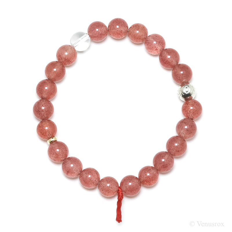 Strawberry Quartz Bracelet from Tanzania | Venusrox