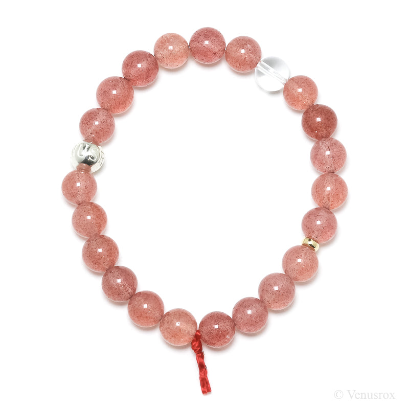 Strawberry Quartz Bracelet from Tanzania | Venusrox