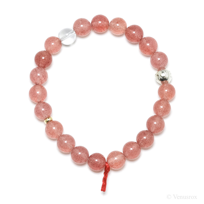 Strawberry Quartz Bracelet from Tanzania | Venusrox