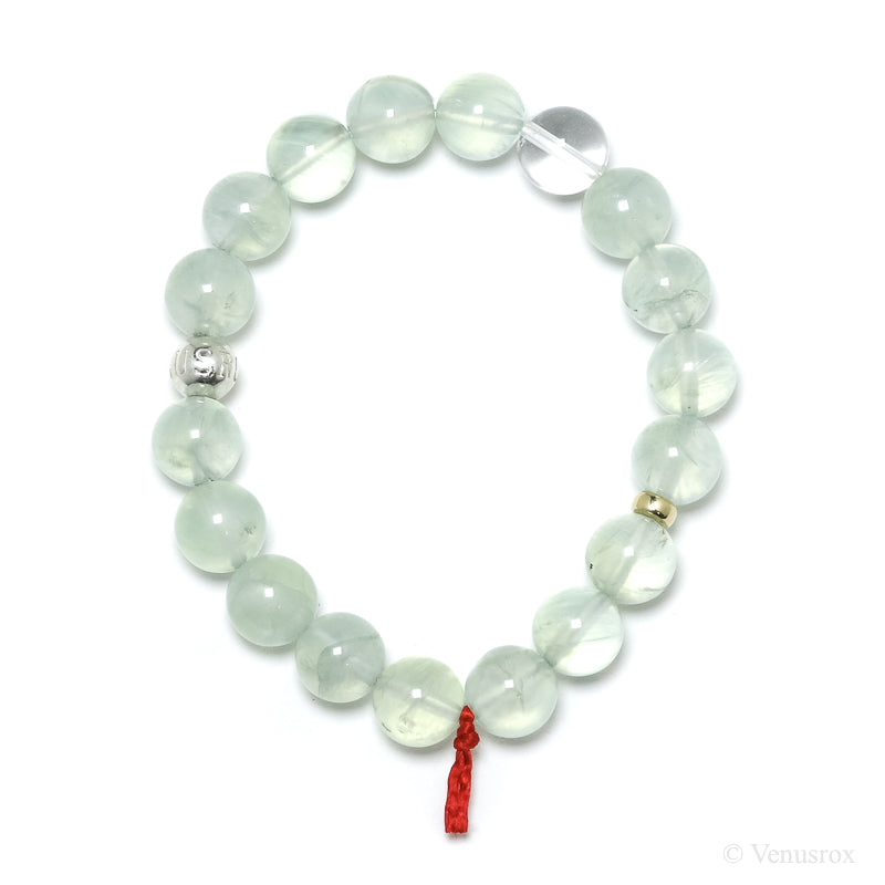Prehnite Bracelet from Mali | Venusrox