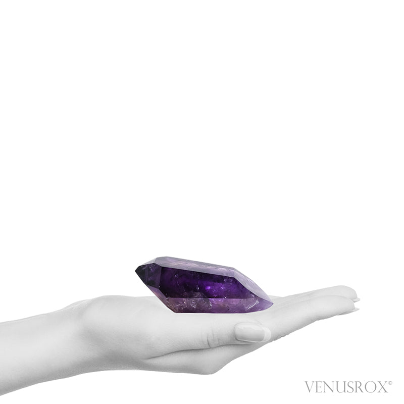 Amethyst Phantom Polished Double Terminated Point from Brazil | Venusrox