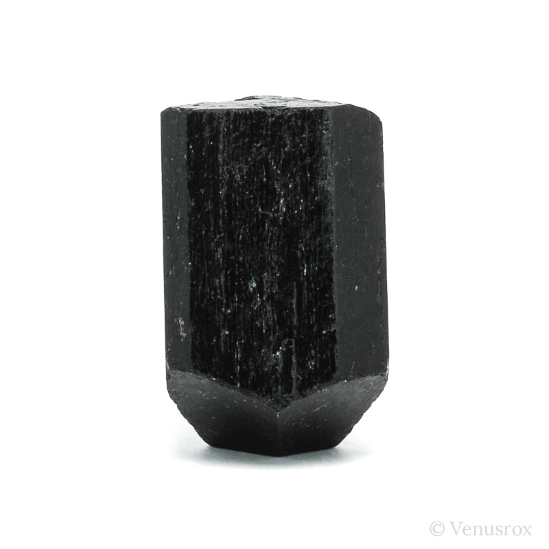 Black Tourmaline Double Terminated Natural Crystal from India | Venusrox