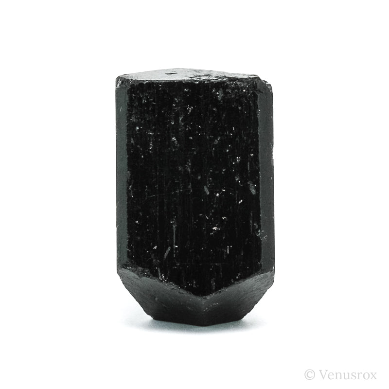 Black Tourmaline Double Terminated Natural Crystal from India | Venusrox