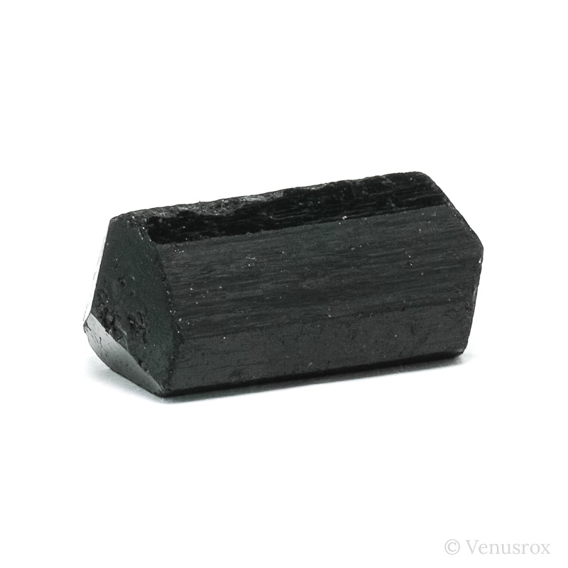 Black Tourmaline Double Terminated Natural Crystal from India | Venusrox