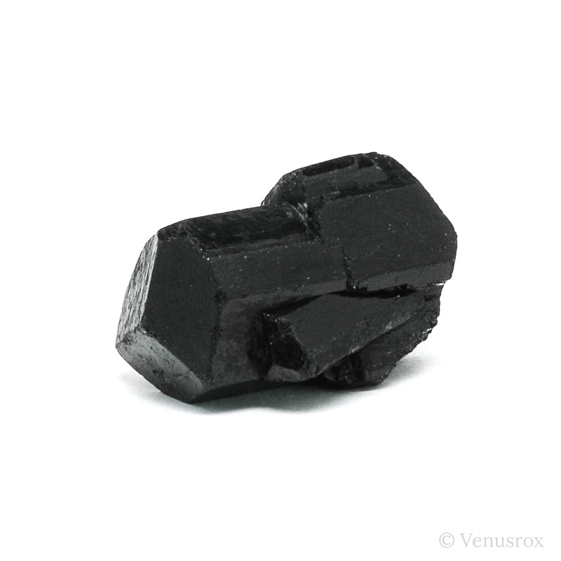 Black Tourmaline Double Terminated Natural Crystal from India | Venusrox