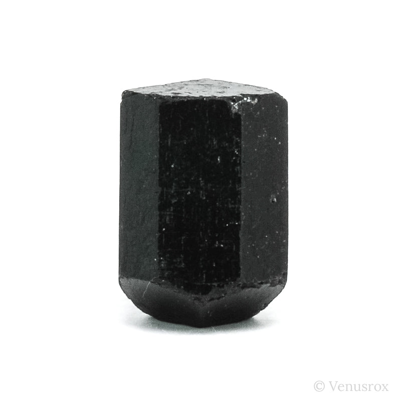 Black Tourmaline Double Terminated Natural Crystal from India | Venusrox