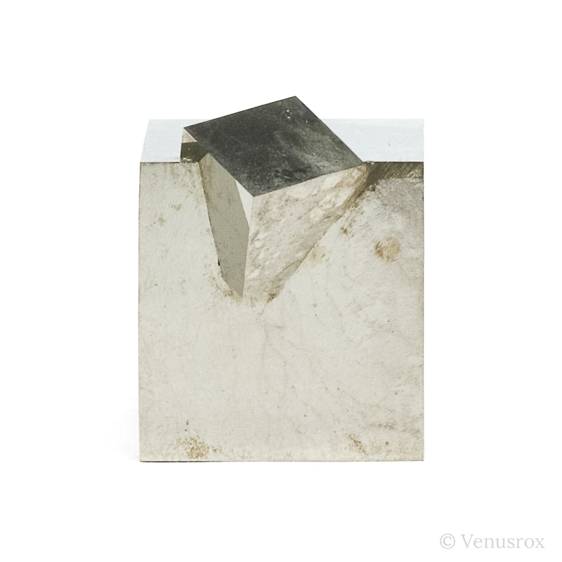 Natural Pyrite Cube Cluster from Navajun, La Rioja, Spain | Venusrox