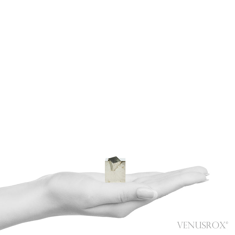 Natural Pyrite Cube Cluster from Navajun, La Rioja, Spain | Venusrox