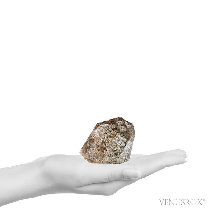 Lodalite/Smoky Quartz Part Polished/Part Natural Point from Brazil | Venusrox