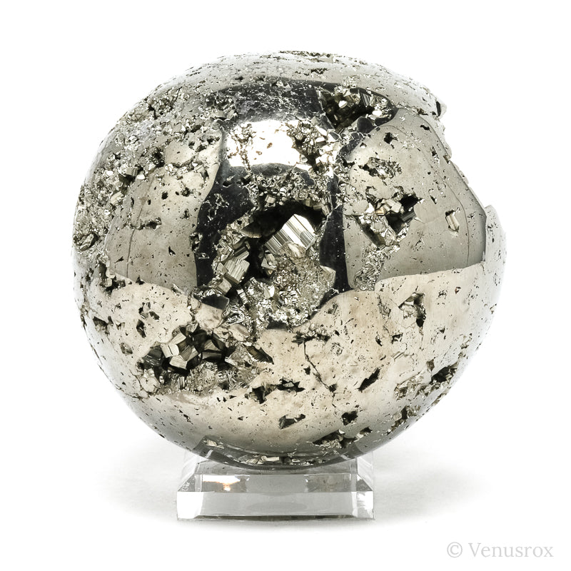 Pyrite Geode Sphere from Peru | Venusrox