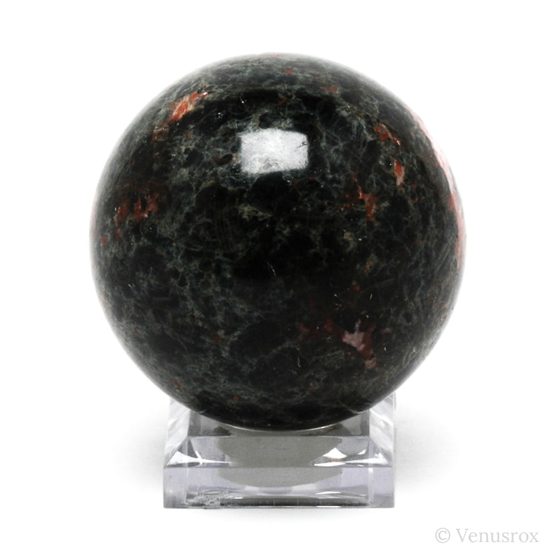 Green Apatite with Feldspar Sphere from Madagascar | Venusrox