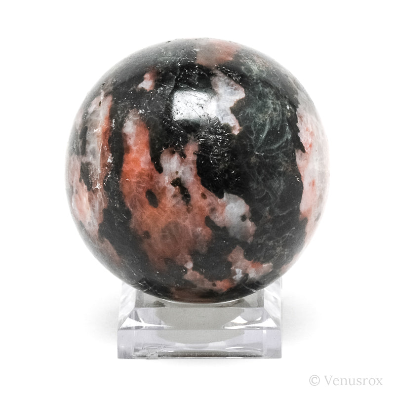 Green Apatite with Feldspar Sphere from Madagascar | Venusrox