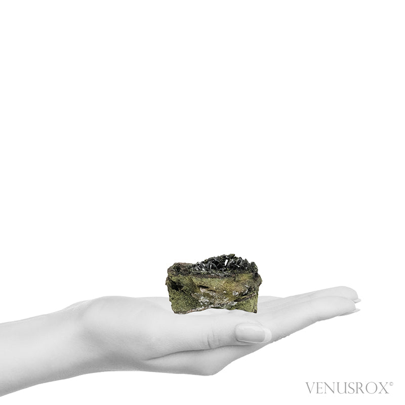 Epidote Natural Cluster from Khorwin Mt, Tafresh County, Iran | Venusrox