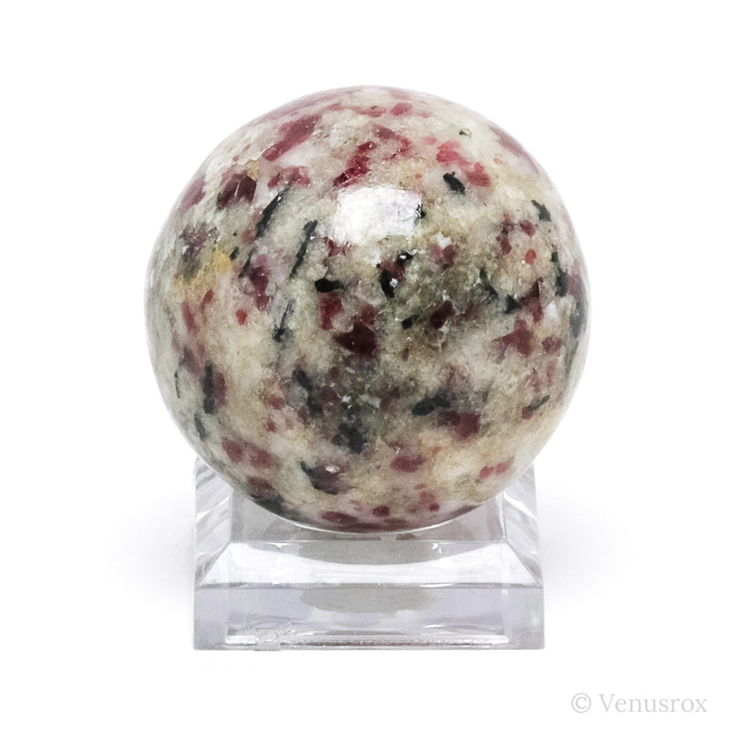 Kakortokite Polished Sphere from Greenland | Venusrox