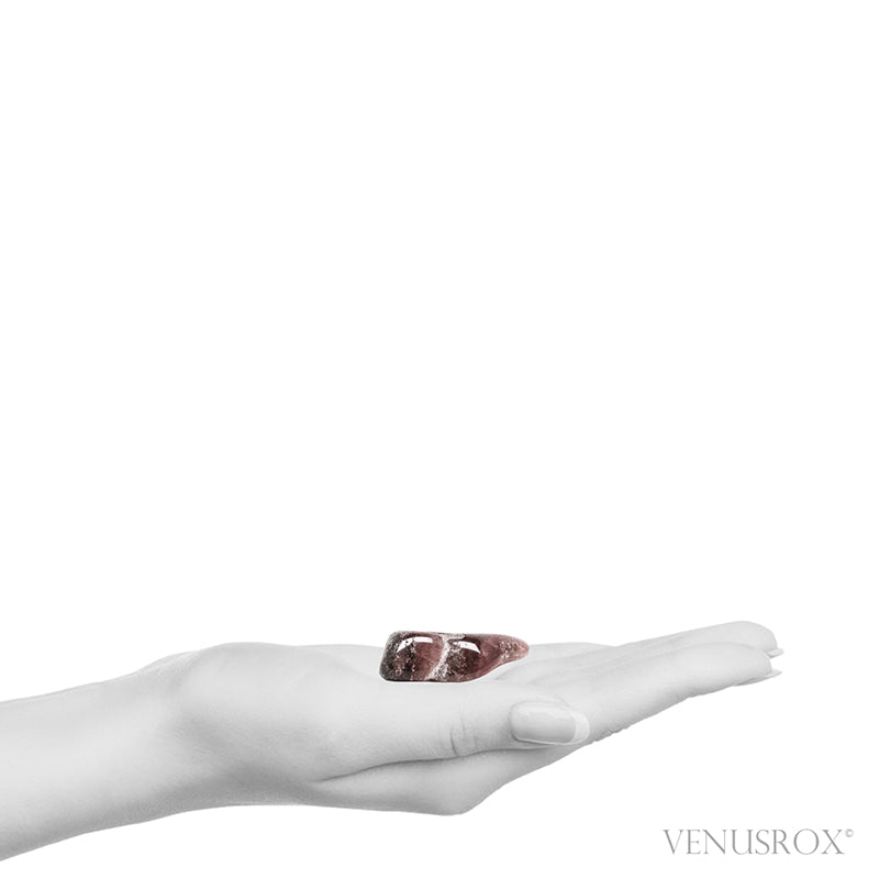 Strawberry Quartz Polished Crystal from Tanzania | Venusrox