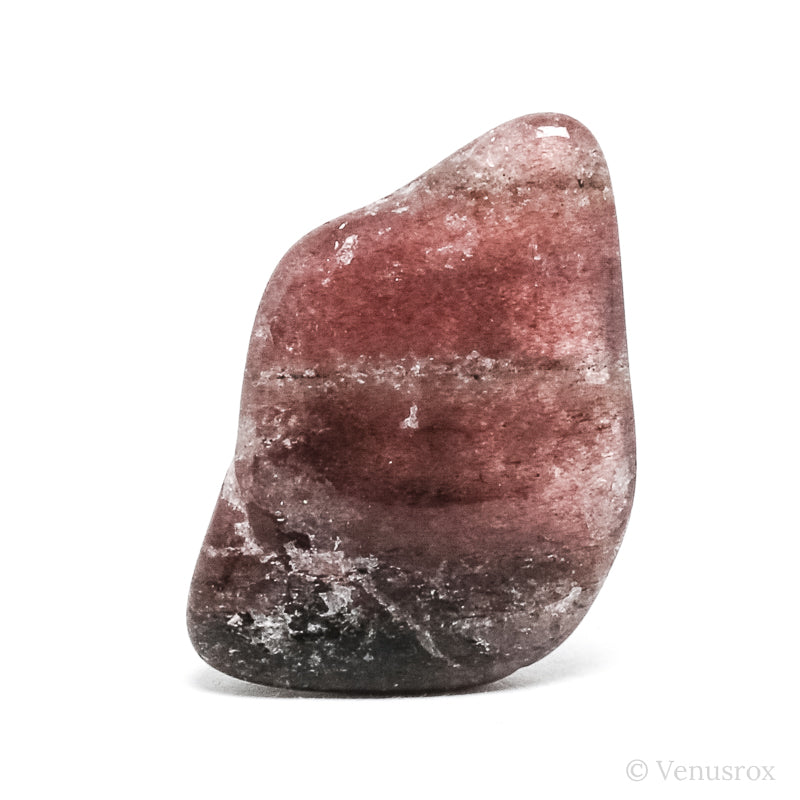 Strawberry Quartz Polished Crystal from Tanzania | Venusrox