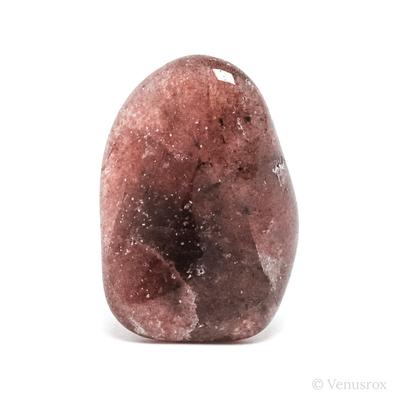 Strawberry Quartz Polished Crystal from Tanzania | Venusrox