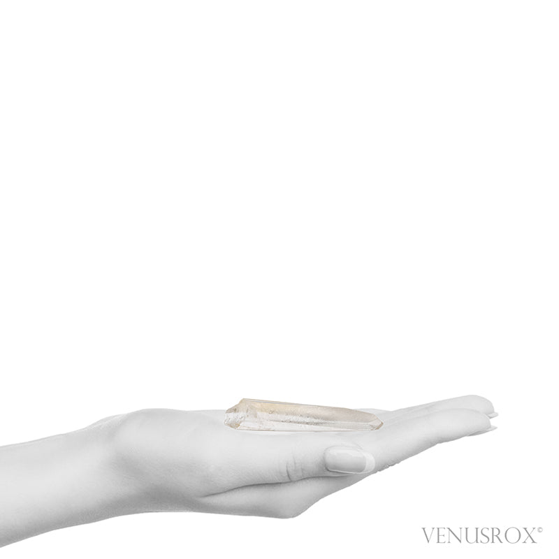 Tangerine Quartz Natural Point from Corinto, Minas Gerais, Brazil | Venusrox