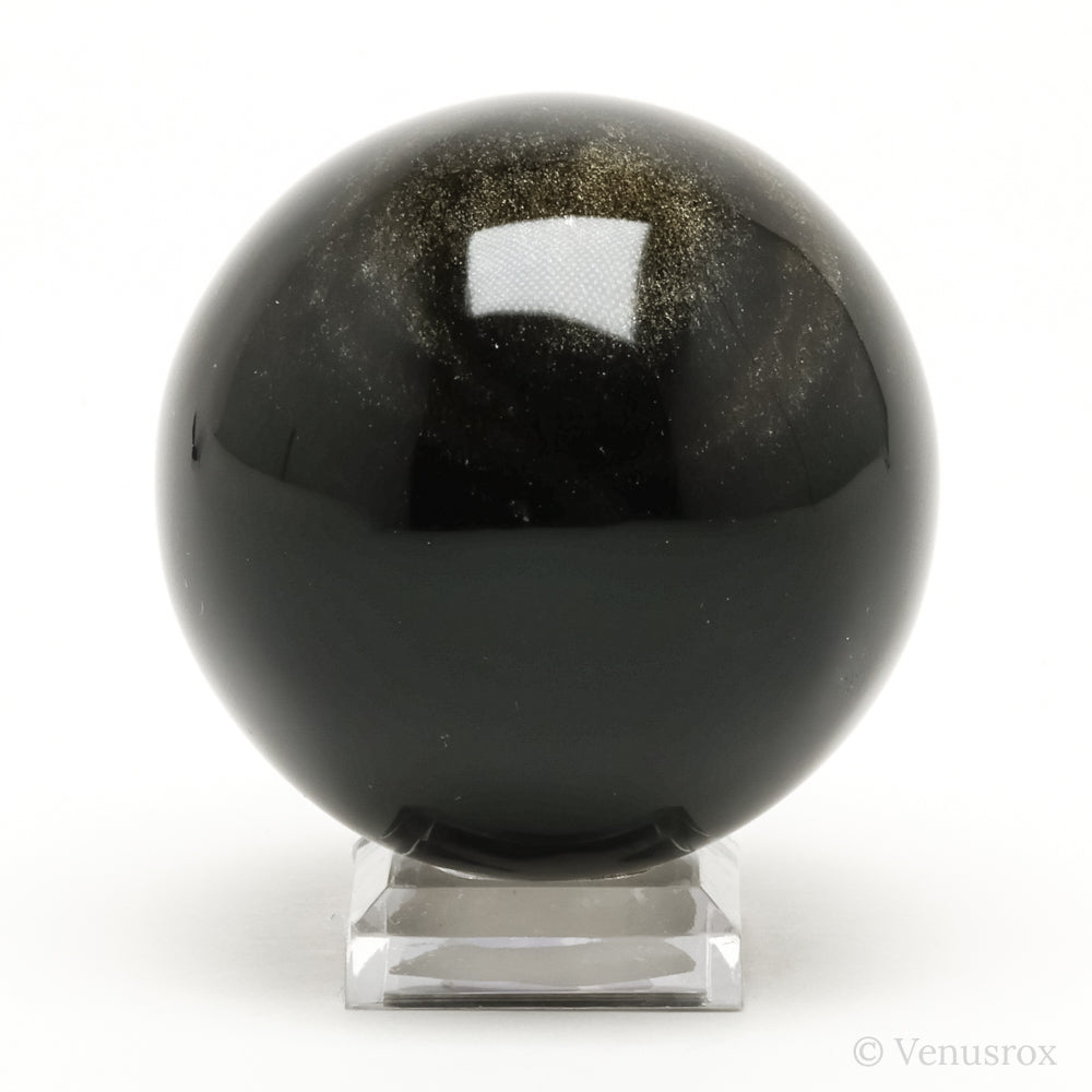 Gold Sheen Obsidian Polished Sphere from Mexico | Venusrox