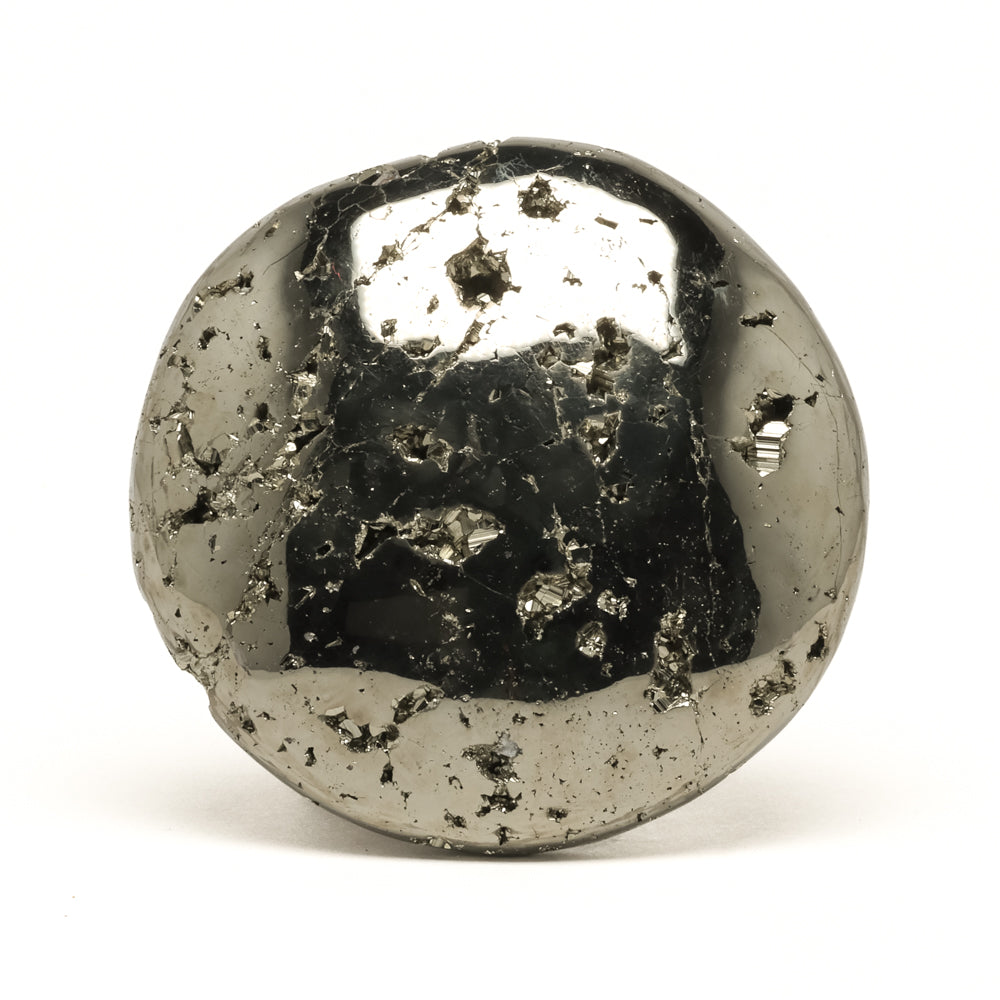 Pyrite Geode Polished Crystal from Peru | Venusrox