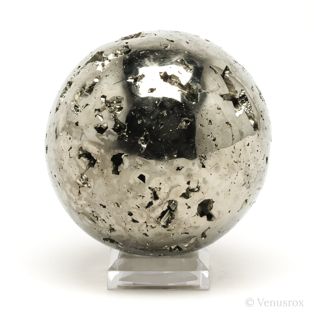 Pyrite Geode Sphere from Peru | Venusrox