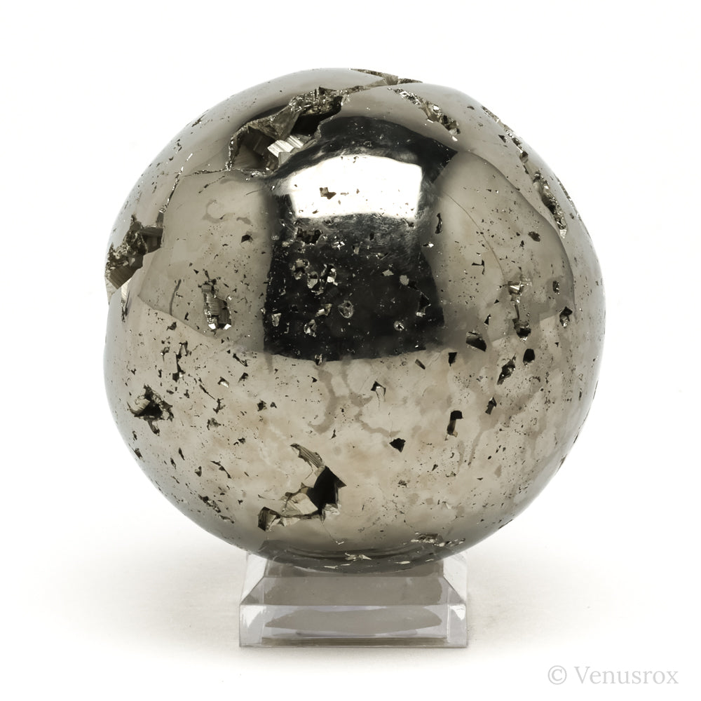 Pyrite Geode Sphere from Peru | Venusrox