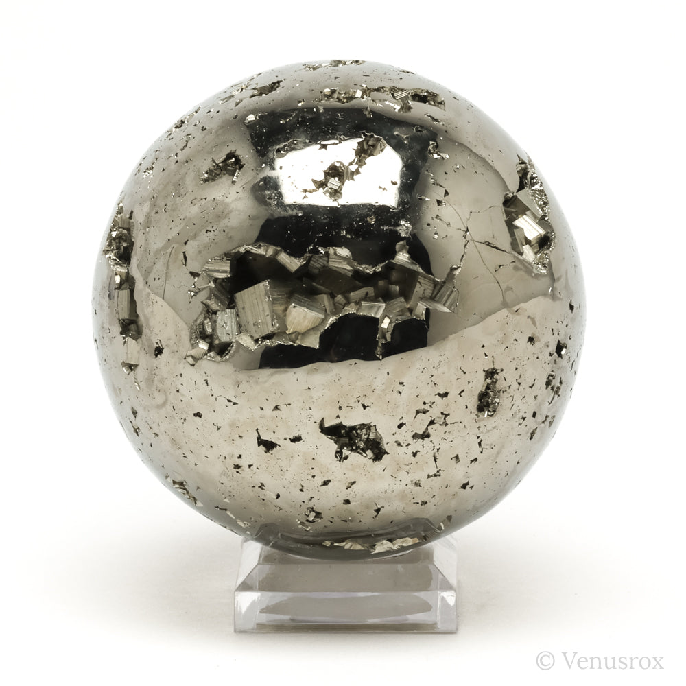 Pyrite Geode Sphere from Peru | Venusrox