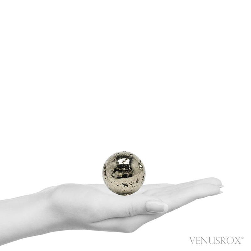 Pyrite Geode Sphere from Peru | Venusrox