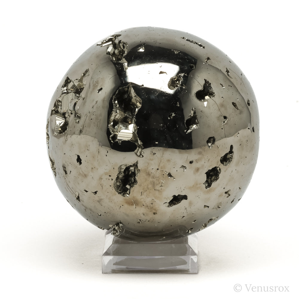 Pyrite Geode Sphere from Peru | Venusrox