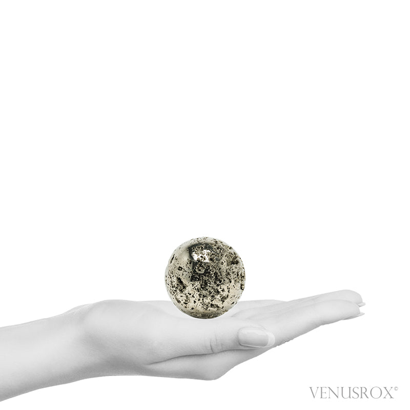 Pyrite Geode Sphere from Peru | Venusrox