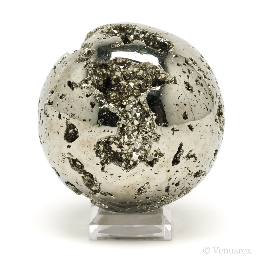 Pyrite Geode Sphere from Peru | Venusrox