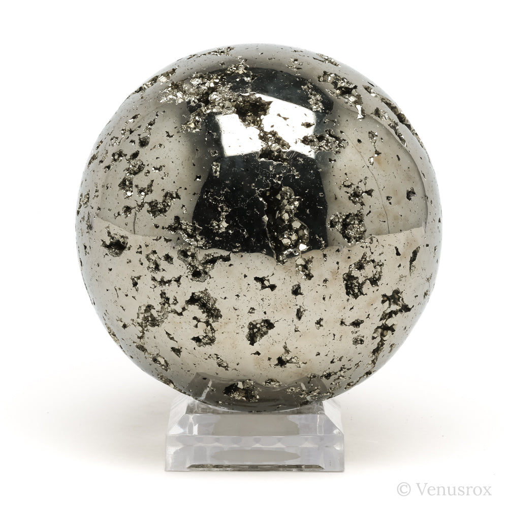 Pyrite Geode Sphere from Peru | Venusrox