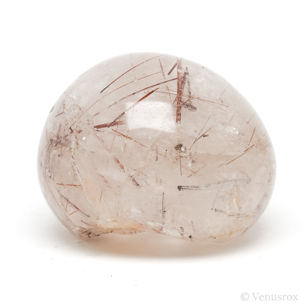 Copper Rutilated Quartz Part Polished/Part Natural Crystal from Brazil | Venusrox