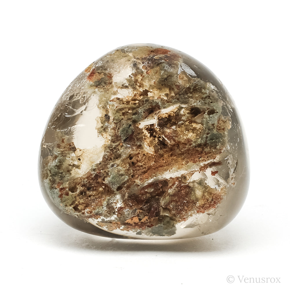Chlorite Phantom/Lodalite Quartz Part Polished/Natural Crystal from Brazil | Venusrox