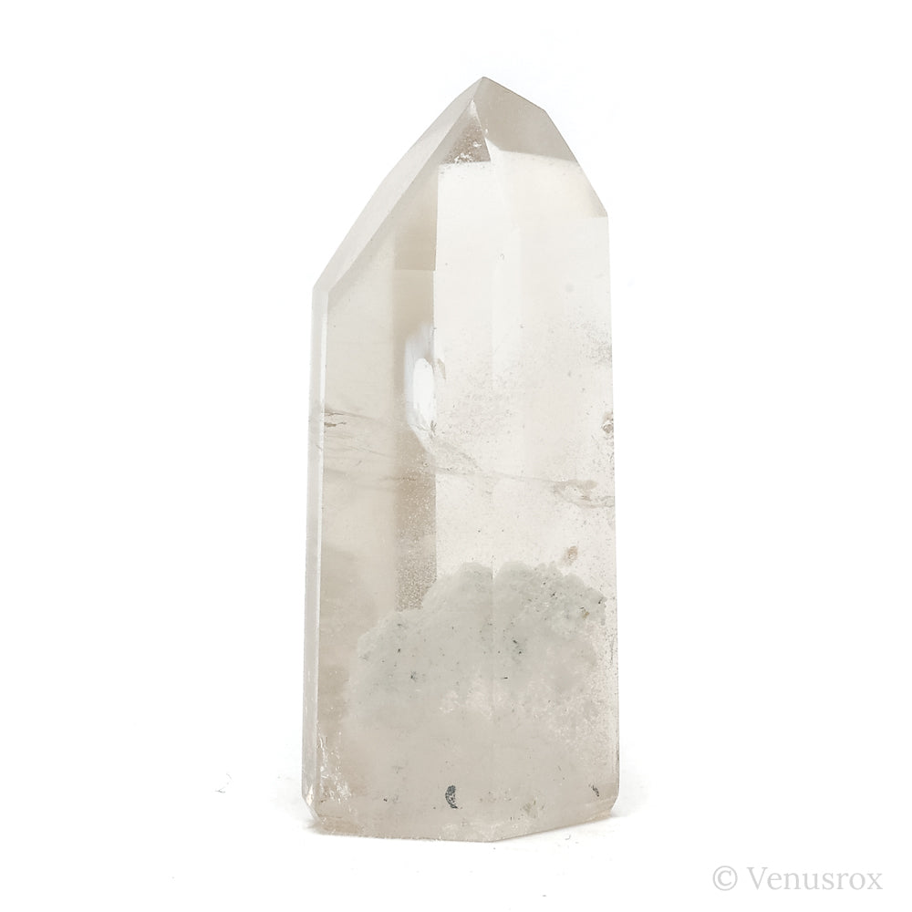 Phantom Quartz Polished Point from Minas Gerais, Brazil | Venusrox