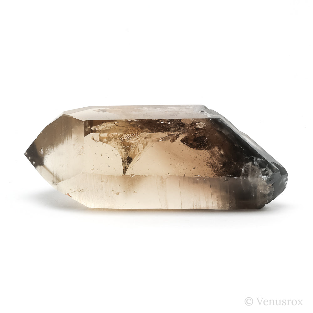 Smoky Phantom Lemurian Polished/Natural Double Terminated Point from Brazil | Venusrox