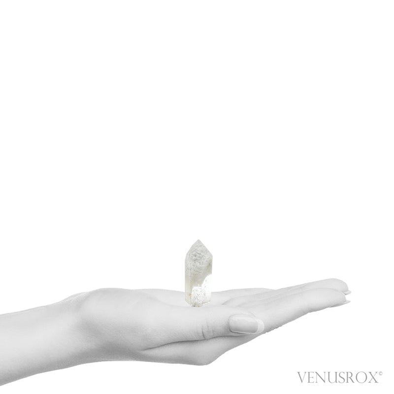 Phantom Quartz Polished Point from Minas Gerais, Brazil | Venusrox