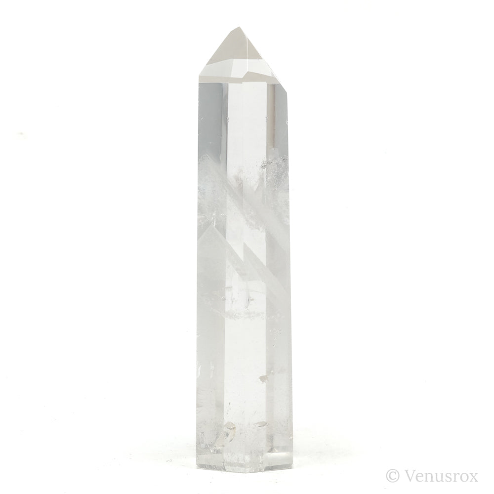 Phantom Quartz Polished Point from Minas Gerais, Brazil | Venusrox